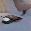 Choetech 2w1 ładowarka bezprzewodowa Qi do telefonu / słuchawek Airpods 2 z 5 cewkami ładującymi 10W czarny (T535-S (H))