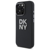 DKNY CASE DO IPHONE 16 PRO MAX 6.9 HARDCASE LIQUID SILICONE Z LOGO METALOWE
