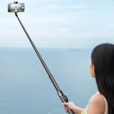 WOZINSKY PREMIUM SELFIE STICK Z AUTOMATYCZNIE ROZKŁADANYMI NÓŻKA