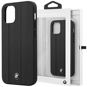 Etui BMW Signature Tire Marks na iPhone 12 mini - czarne