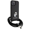KARL LAGERFELD ETUI DO IPHONE 15 PLUS 6,7 CROSSBODY SAFFIANO METAL PIN