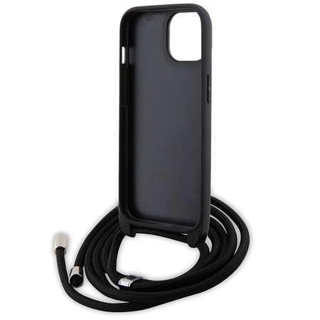 KARL LAGERFELD ETUI DO IPHONE 15 PLUS 6,7 CROSSBODY SAFFIANO METAL PIN