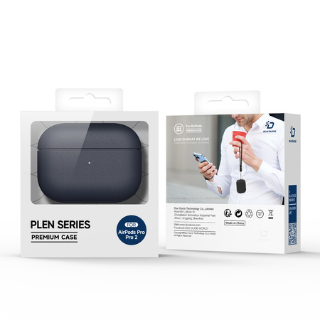 Dux Ducis Plen etui do AirPods Pro 2 / AirPods Pro 1 pokrowiec na słuchawki niebieskie