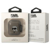 Etui Karl Lagerfeld KLA2HNIKTCK na AirPods 1/2 - czarne Karl's Head