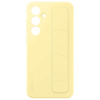 Etui Samsung EF-GS721CYEGWW S24 FES721 żółty/yellow Standing Grip Case