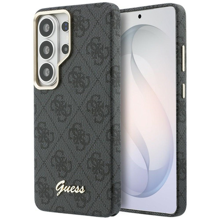 Etui Guess 4G Script MagSafe do Samsung Galaxy S26 Ultra czarny