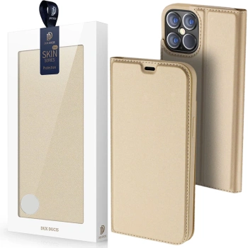 DUX DUCIS SKIN PRO ETUI KABURA POKROWIEC Z KLAPKĄ DO IPHONE 12 PRO MAX