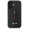 BMW POKROWIEC HARDCASE DO IPHONE 16 6.1 Z M GRIP STAND I CARBONOWYM WZOREM