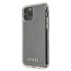 Guess GUHCN58PCGLSI iPhone 11 Pro srebrny/silver hard case Glitter