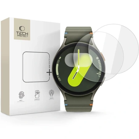 TECH-PROTECT SZKŁO HARTOWANE GLASS FIT+ DO SAMSUNG GALAXY WATCH 40 41 42