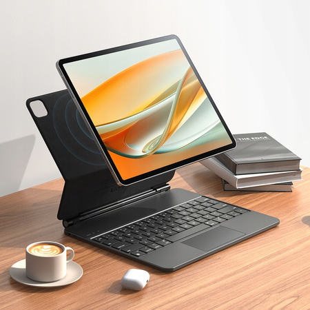 MCDODO ETUI KLAWIATURA PODŚWIETLANA APPLE IPAD PRO M4 13 CALI 2024 CZARNY