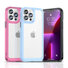 Outer Space Case etui do iPhone 12 Pro sztywny pokrowiec z żelową ramką niebieski