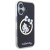 HELLO KITTY ETUI HARDCASE DO IPHONE 16 6,1 DO MAGSAFE IML FUN BOW CZARNY