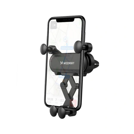 WOZINSKY GRAWITACYJNY UCHWYT DO SAMOCHODU NA KRATKĘ WENTYLACYJNĄ DO ANDROID