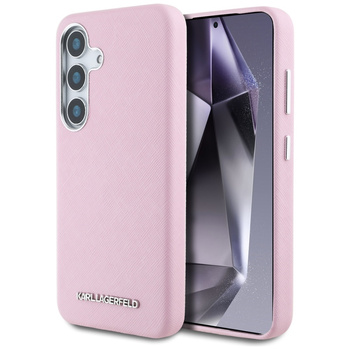 KARL LAGERFELD POKROWIEC MAGNETYCZNY DO SAMSUNG GALAXY S25 Z ELONGATED LOGO