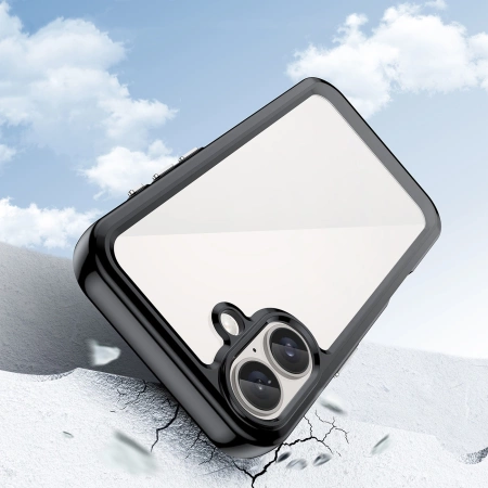 HURTEL ETUI OUTER SPACE CASE DO IPHONE 16 PLUS OCHRONA WYSOKA RAMKA ŻELOWA