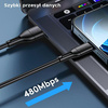 USAMS KABEL DO LIGHTNING DO IPHONE 5 6 7 8 X 11 12 13 14 2A Z TECHNOLOGIĄ