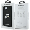 KARL LAGERFELD ETUI CASE FIXED GLITTER DO IPHONE 15 14 16 Z METALOWYM PINEM