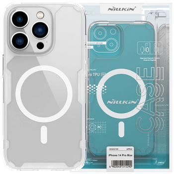 Pancerne etui z MagSafe Nillkin Nature Pro Magnetic do iPhone 15 Pro - białe