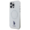 U.S. POLO ASSN. ETUI POKROWIEC DO IPHONE 16 PRO DO MAGSAFE IML RING BIAŁE