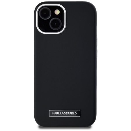 KARL LAGERFELD ETUI FW METAL PLATE DO MAGSAFE IPHONE 15 NAJLEPSZA