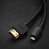 Kabel Ugreen HD127 micro HDMI - HDMI 2.0 2 m - czarny