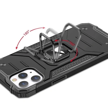 WOZINSKY ETUI RING ARMOR DO IPHONE 14 PRO Z MAGNETYCZNYM UCHWYTEM POKROWIEC