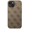 Guess GUHCP14MG4GFBR iPhone 14 Plus 6,7" brązowy/brown hard case 4G Metal Gold Logo