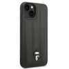 Etui Karl Lagerfeld KLHCP14SPSQPK na iPhone 14 hardcase - czarne Puffy Ikonik Pin