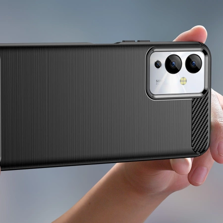 HURTEL ETUI CASE POKROWIEC CARBON DO INFINIX NOTE 12I ELASTYCZNY SILIKONOWY