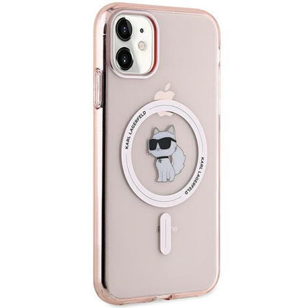 KARL LAGERFELD POKROWIEC HARDCASE DO IPHONE 11 6.1 Xr CHOUPETTE DO MAGSAFE