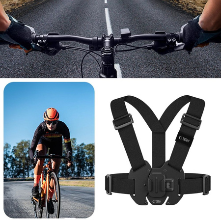 TECH-PROTECT CHEST MOUNT RĄCZKA DO GOPRO DJI MONTAŻ DO KAMERY Z PERSPEKTYWY