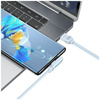 Kabel USAMS US-SJ651 66W USB-A/USB-C     1.2m niebieski
