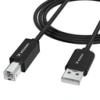 WOZINSKY KABEL PRZEWÓD USB-B USB-A DO DRUKARKI SKANERA 480MB/S 1M CZARNY