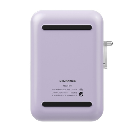 Drukarka etykiet NIIMBOT B21 Pro (fioletowa)