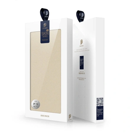 DUX DUCIS SKIN PRO ETUI KABURA POKROWIEC Z KLAPKĄ DO IPHONE 12 PRO MAX