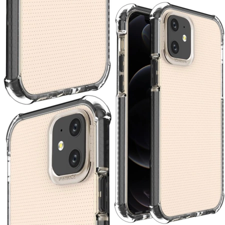 HURTEL SPRING ARMOR POKROWIEC ŻELOWY PANCERNY DO IPHONE 12 MINI Z RAMKĄ