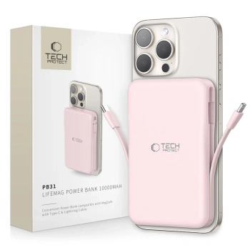 TECH-PROTECT POWERBANK PB31 LIFEMAG 10000 MAH DO MAGSAFE IPHONE 12 13 14