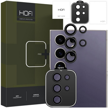 HOFI CAMRING PRO+ OSŁONA KAMERY DO GALAXY S24 ULTRA Z OCHRONĄ NA ZARYSIENIA