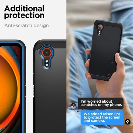 SPIGEN ETUI TOUGH ARMOR DO SAMSUNG GALAXY X COVER 7 PRO OCHRONA WYSOKIEJ