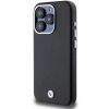 Etui BMW Signature Wrapped Metal MagSafe na iPhone 15 Pro - czarne