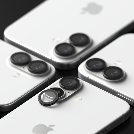 RINGKE OSŁONA APARATU CAMERA FRAME PROTECTOR DO IPHONE 16 16 PLUS KOMPLET 2