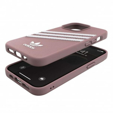 Etui Adidas OR Moulded Case PU na iPhone 13 Pro / na iPhone 13 - różowe