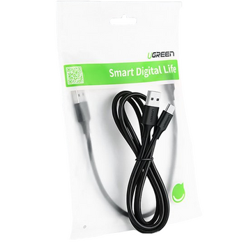 Ugreen kabel przewód USB - USB Typ C 3A 3m czarny (60826)