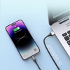 Joyroom kabel USB - Lightning 2.4A A10 Series 1,2 m czarny (S-UL012A10)
