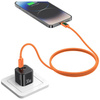 Kabel USAMS SJ774 PD 30W USB-C/Lightning 1.2m pomarańczowy
