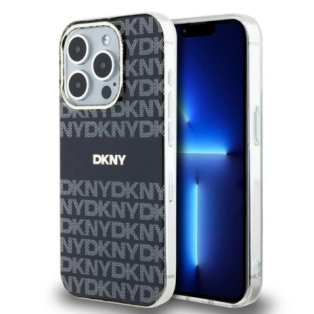DKNY ETUI HARDCASE IML MONO & STRIPE DO IPHONE 14 PRO 6.1 Z DO MAGSAFE I