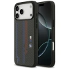 Etui BMW M Kevlar Lines & Logo MagSafe na iPhone 17 Pro Max - czarne