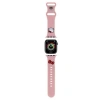 HELLO KITTY PASEK DO APPLE WATCH 42/44/45/49MM RÓŻOWY SILIKON KITTY HEAD
