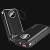 Dudao powerbank 10000mAh USB-A / USB-C 22.5W z wbudowanym kablem Lightning oraz USB-C biały (K15sW)